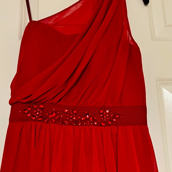 Adrianna Papell one shoulder dress - Size 2 - Picture 3 of 3